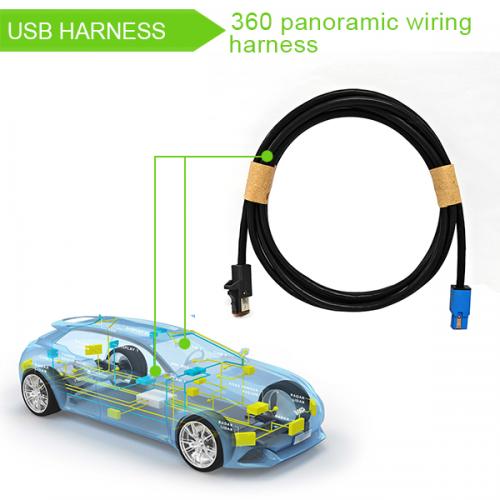 Harness for cars 360 panoramic wiring harness