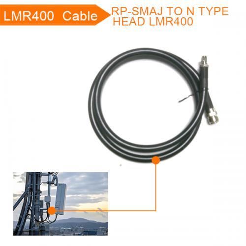 RP-SMAJ TO N type head LMR400 COAXIAL CABLES 1M/3M/5M